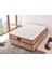 Niron Bamboo Yatak 120x200 Tek Kişilik Doğal Bambu Kumaş Tam Ortopedik Orta Sert Yaylı Yatak 1