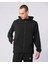 Fastina Full Zip Erkek Siyah Regular Fit Hoodie 3