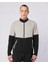 Midtown Full Zip Erkek Siyah-Gri Regular Fit Fermuarlı Eşofman Üstü 1