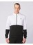 Keita Full Zip Erkek Siyah-Beyaz Regular Fit Fermuarlı Eşofman Üstü 1