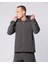 Fastina Full Zip Erkek Antrasit Regular Fit Hoodie 4