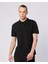 Authentic Ferior Erkek Siyah Regular Fit Polo Yaka Tişört 5