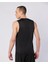 Fastina Tank Erkek Siyah Regular Fit Atlet 5