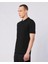 Authentic Ferior Erkek Siyah Regular Fit Polo Yaka Tişört 4