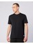 Connel Tee Erkek Siyah Comfort Fit Tişört 1