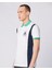 Tony Polo Tee Erkek Beyaz-Lacivert-Yeşil Regular Fit Polo Yaka Tişört 2