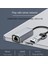 Çift Başlı USB Tip C Ethernet Adaptörü Ağ Kartı USB Tip-C'den RJ45'E 1000 Mbps Ağ Adaptörü Masaüstü Dizüstü Bilgisayar Için (Yurt Dışından) 4
