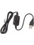 AC-L200 AC-L25A Güç Bankası Kamera Için USB Şarj Kablosu -HX100 -AX40 AX45 AX33 NEX-VG900 Dvd7 (Yurt Dışından) 1