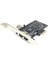Pcı-E 1x Ieee 1394A Masaüstü Bilgisayar Için 4 Bağlantı Noktalı(3+1) Firewire Kart Adaptörü A06 21 (Yurt Dışından) 4