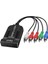 Ypbpr Dönüştürücü 1080P Komponent Video Ypbpr R/l Ses Çıkışlı Erkek Rgb Dönüştürücü Adaptör (Yurt Dışından) 3