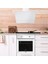 Home Plus Beyaz Cam Ankastre Set 6