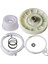 W10721967 Whirlpool AP5951296 Için Yıkayıcı Kasnak Kavraması W10239973 PS10057144 MVWC400XW4 MVWC415EW1 MVWC450XW3 MVWC565FW0 (Yurt Dışından) 2