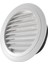 8 Inç Yuvarlak Havalandırma Menfezi Abs Panjur Izgara Kapağı Beyaz Soffit Havalandırma Dahili Sineklik Fileli Banyo Ofis Mutfak Havalandırması Için (Yurt Dışından) 2