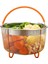 Paslanmaz Çelik Buharlı Pişirici Sepet Seti, Ninja Foodi Basınçlı Pişirici ve Çok Amaçlı Pişirici Için Instant-Pot Aksesuarları, 6qt (Yurt Dışından) 3