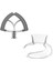 Kitchenaid 4.5-5qt Mikser Kabı Için Döküm Kalkanı Flex Kenarlı Çırpıcı Kürek Kitchenaid Stand Mikser Ekleri Için (Yurt Dışından) 1