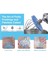 Kitchenaid Stand Mikser Aksesuarları Için 6 Kablolu Karıştırma Başlığı Sıçrama Önleyici Baffle Whisk Wiper Pro Mix Dağınıklık Olmadan C (Yurt Dışından) 2