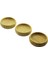 3pcs Mini Yuvarlak Ahşap Bambu Çerezlik - Lokumluk Fileli Ambalaj 9cm (K0) 1
