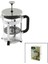 Frechpress 350ML Cam Bitki Süzgeçi Metal Kafes - Plastik Saplı Metal Kaplamalı Pls.kapak (K0) 1