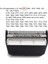 Yedek Tıraş Makinesi Folyo Kesici Bıçağı 30B Braun 330 199 197S-1 195S-1 4845 4745 5743 7516 7475 7493 7763 7783 (Yurt Dışından) 3