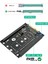 M.2 Nvme Anahtar M Ssd'den SFF-8639 U.2 Adaptör Yükseltici Dönüştürücü Çerçeve Braketi Desteği 2230 2242 2260 2280 M.2 SSD (Yurt Dışından) 3