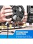 10 Adet 4 Pin Pwm Fan Uzatma Güç Kablosu Konnektör Kutusu Erkek Kadın Uzatma Kabloları ile Uyumlu 4 Pin/3pin Fan (Yurt Dışından) 5