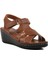 Ayakmod 673572 Z Taba Kadın Sandalet 1