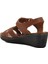 Ayakmod 673572 Z Taba Kadın Sandalet 4