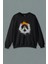 Unisex Siyah Sweatshirt Oyuncu Gamer Overwatch Over Watc Game Baskılı Sweat 1