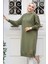 Haki Tesettür Tunik 30645HK 3