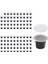 100 Set Doldurulabilir Kahve Kapsül Kupası Tek Kullanımlık Nespresso Pod Nescafe Otomatik Kahve Makinesi Gıda Paketi Kafe Malzemeleri (Yurt Dışından) 2