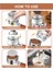 54MM Kahve Dozaj Hunisi, Eller Serbest Alüminyum Dozaj Halkası ve 54MM Breville Barista Portafilter'lar Için Espresso Aksesuarları (Yurt Dışından) 3