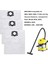 Karcher Wd4, Wd5 ve Wd6 Islak ve Kuru Çok Amaçlı Elektrikli Süpürge Için 12 Elektrikli Süpürge Torbası + 1 Düz Kıvrımlı Filtre (Yurt Dışından) 3