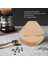 100 Adet Kahve Filtresi Tek Kullanımlık Koni Kağıt Kahve Filtresi Doğal Ağartılmamış Filtre 4-6 Bardak Pour Over Kahve Makineleri Için (Yurt Dışından) 4