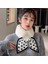 Beautifyy Polka Dot Kürk Kış Kış Sıcak Boyun Eşarp Yem Kalınlaştırılmış Boyun Kapağı Kürk Çapraz Peluş Boyun Eşarp (Yurt Dışından) 1