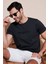 Pamuklu Slim Fit Bisiklet Yaka T Shirt Erkek T Shirt 541PERSPECTIVE 1