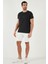 Pamuklu Slim Fit Bisiklet Yaka T Shirt Erkek T Shirt 541PERSPECTIVE 2