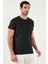 Pamuklu Slim Fit Bisiklet Yaka T Shirt Erkek T Shirt 541PERSPECTIVE 5