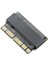 Tam Hız M.2 Ngff Ahcı Nvme SSD M Anahtar Dönüştürücü Adaptör Kartı 2013-2017 12 + 16PIN (Yurt Dışından) 2