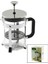 Frechpress 800ML Cam Bitki Süzgeçi Metal Kafes - Plastik Saplı Metal Kaplamalı Pls.kapak (3791) 1
