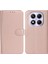 Xiaomi Redmi Için Not 14 Pro 4g Kılıf Pu Deri Flip Telefon Kapak Cüzdan Kart Yuvası Tutucu-Gül Altın (Yurt Dışından) 1