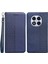 Xiaomi Redmi Için Not 14 Pro 4g Cüzdan Telefon Kılıfı Güçlü Manyetik Damalı Desen Baskı Deri Kapak Çevirin-Mavi (Yurt Dışından) 1