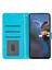 Xiaomi Redmi Note 14 Pro 4g Cüzdan Kılıfı Için Glitter Çizilmez Deri Telefon Kapağı Stand-Mavi (Yurt Dışından) 3