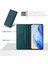 Xiaomi Poco X7 5g/xiaomi Redmi Note 14 Pro 5g Rınacasıs RC01 Deri Kılıf Rfıd Engelleme Cüzdan Standı Manyetik Kapanış Darbeye Dayanıklı Telefon Kapağı-Koyu Yeşil (Yurt Dışından) 5