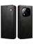 Xiaomi Redmi Için Not 14 Pro 5g/poco X7 5g Durumda Crazy Horse Doku Mumlu Deri Cüzdan Halkalı Telefon Kılıfı Kapak-Balck (Yurt Dışından) 1