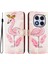 Xiaomi Redmi Için Note 14 Pro+ 5g/xiaomi Poco X7 5g/xiaomi Redmi Note 14 Pro 5g Deri Kılıf Enkay Şapka-Prens Desen Baskı Kartı Yuvası Halkalı Telefon Kılıfı Kapak-Kuş (Yurt Dışından) 1