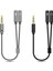 2 Adet 3.5mm Ses Y Splitter 1 Erkek 2 Kadın M/f 3.5mm Stereo Kulaklık Konnektör Adaptörü Kulaklık Aksesuarları (Yurt Dışından) 2