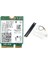 9560NGW Antenli Wifi Kartı 1730MBPS Kablosuz Ac 9560 2.4g+5g Bt 5.0 802.11AC M.2 Cnvı 9560NGW Kablosuz Adaptör A (Yurt Dışından) 1