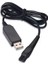 Adet USB Şarj Kablosu HQ8505 Güç Şarj Adaptörü Tıraş Makinesi 7120 7140 7160 7165 7141 7240 786 (Yurt Dışından) 2