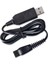 Adet USB Şarj Kablosu HQ8505 Güç Şarj Adaptörü Tıraş Makinesi 7120 7140 7160 7165 7141 7240 786 (Yurt Dışından) 3
