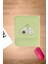 Yeşil Kare, Bilek Destekli, Konforlu Mouse Pad, Avakado, Avacado Desenli Bilgisayar Aksesuarı 1
